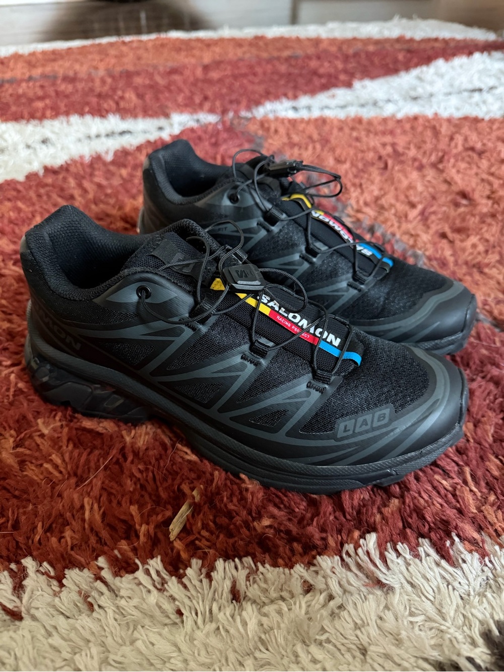 Salomon XT-6 Black/Phantom Sneakers - Picture 3 of 8